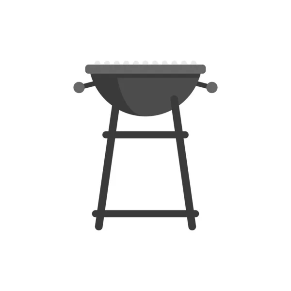 Brazier icon flat isolated vector — Stock vektor