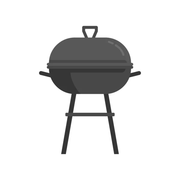 Brazier charcoal icon flat isolated vector — Vettoriale Stock