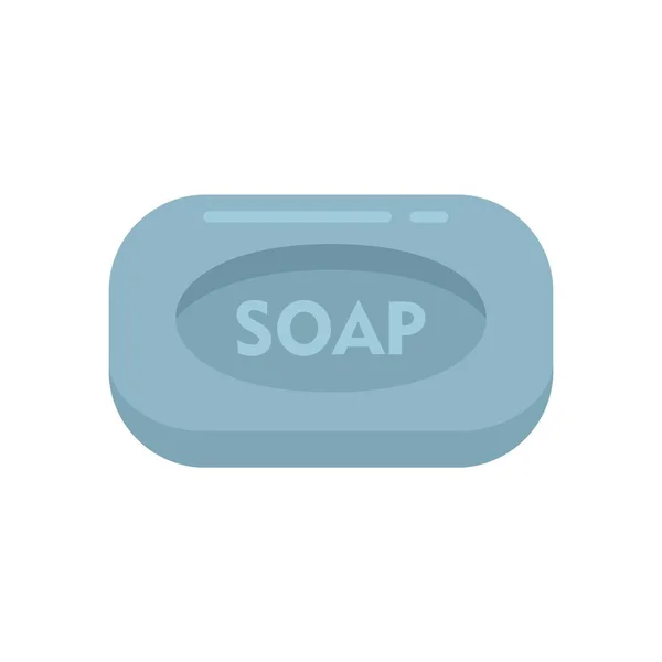 Antiseptic soap icon flat isolated vector — стоковый вектор