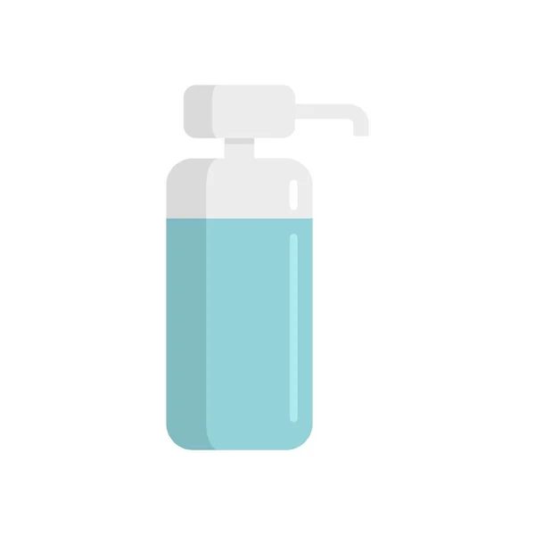 Sanitary antiseptic icon flat isolated vector — стоковый вектор