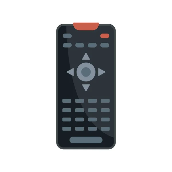 Remote control icon flat isolated vector — Stockový vektor