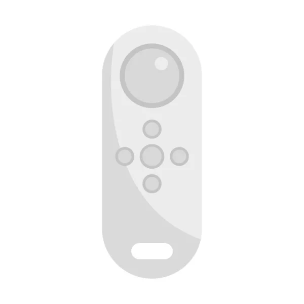 Air conditioner remote control icon flat isolated vector — Stockvektor