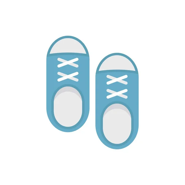 Running shoes icon flat isolated vector — Stockvector