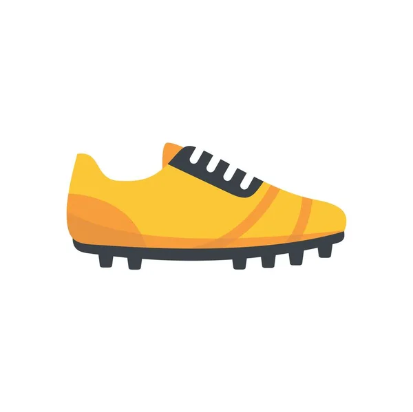 Running boots icon flat isolated vector — Stok Vektör