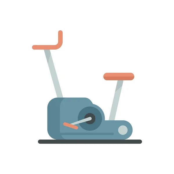 Home exercise bike icon flat isolated vector — Stockvektor