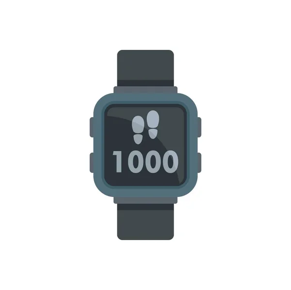 Fitness tracker icon flat isolated vector — Vetor de Stock