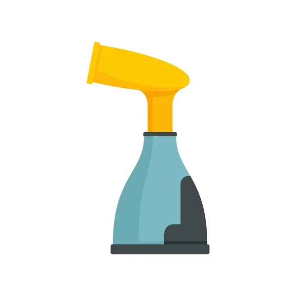 Portable steam cleaner icon flat isolated vector — Vetor de Stock