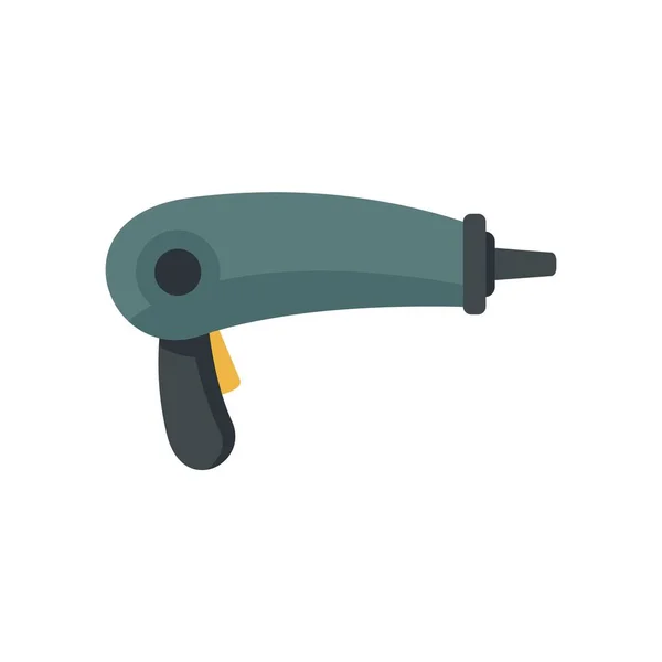 Gun steam cleaner icon flat isolated vector — стоковый вектор