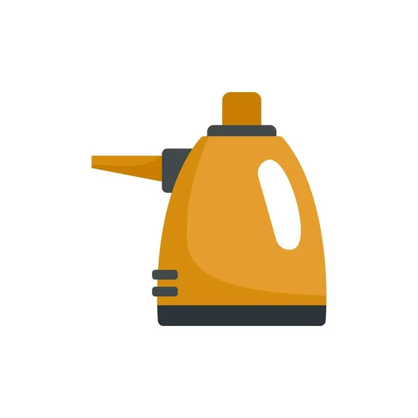 Purity steam cleaner icon flat isolated vector — Stok Vektör