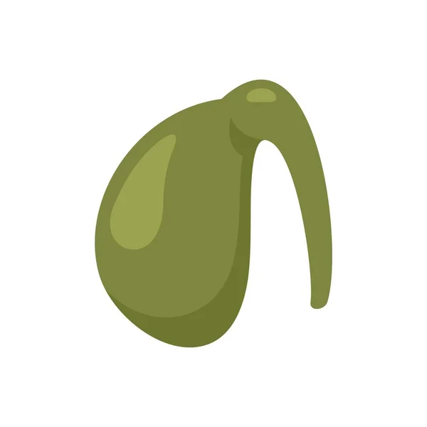 Digestion bladder icon flat isolated vector — 스톡 벡터