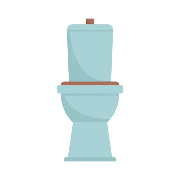 Digestion toilet icon flat isolated vector — Archivo Imágenes Vectoriales