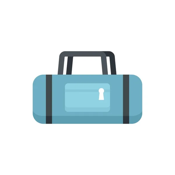 Sport bag icon flat isolated vector — Stockvektor