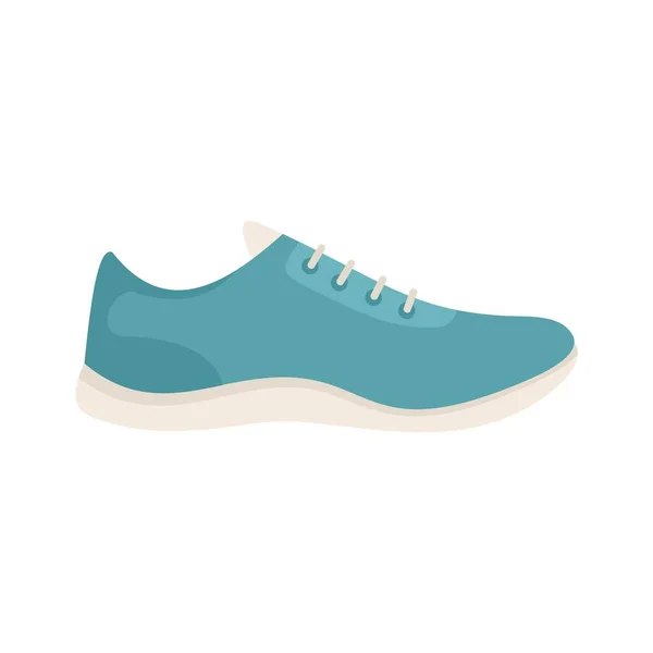 Sport shoe icon flat isolated vector — стоковый вектор