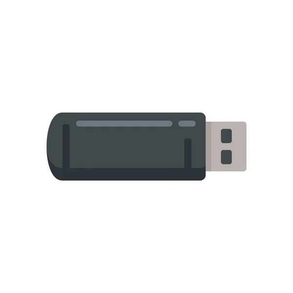 Usb flash icon flat isolated vector — Image vectorielle