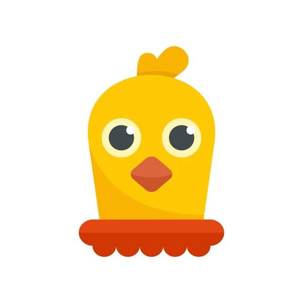 Animal bath toy icon flat isolated vector — Wektor stockowy