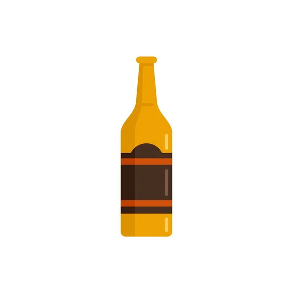 Alcohol teen problems icon flat isolated vector — Stockvektor