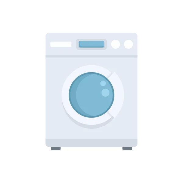 Tumble dryer icon flat isolated vector — Image vectorielle