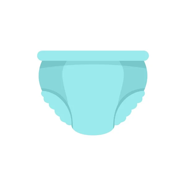 Breathable diaper icon flat isolated vector — Stockový vektor