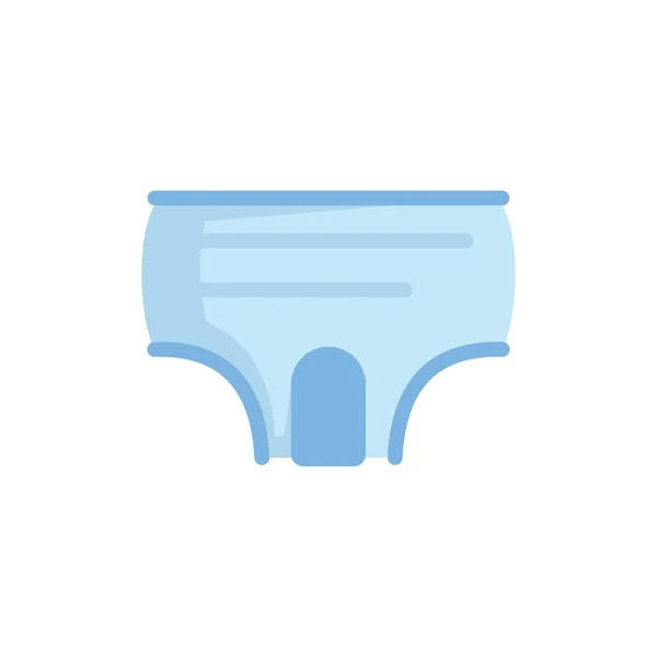 Smell diaper icon flat isolated vector — Stockvector