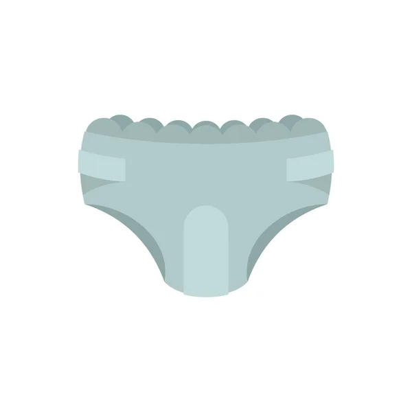 Odor diaper icon flat isolated vector — Stok Vektör