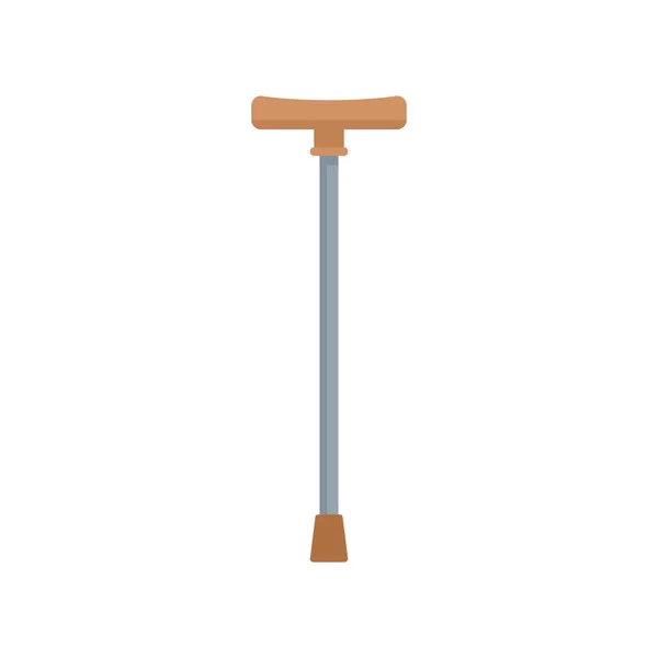 Walking stick icon flat isolated vector — Stockový vektor