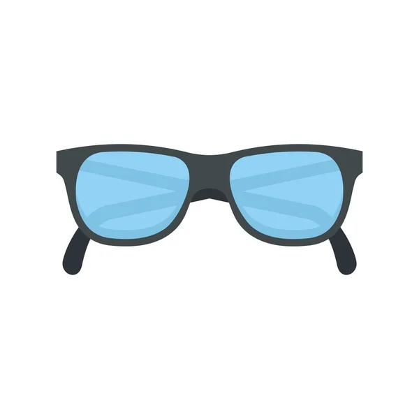 Granpa eyeglasses icon flat isolated vector — Διανυσματικό Αρχείο