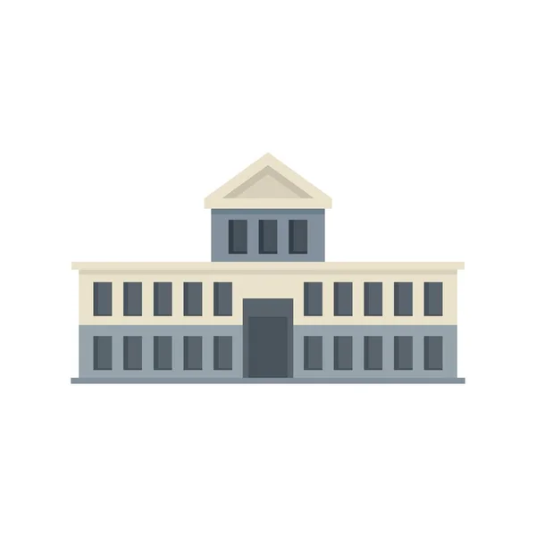 Parliament attraction icon flat isolated vector — 图库矢量图片