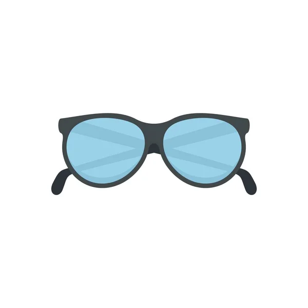 Glasses elderly icon flat isolated vector —  Vetores de Stock