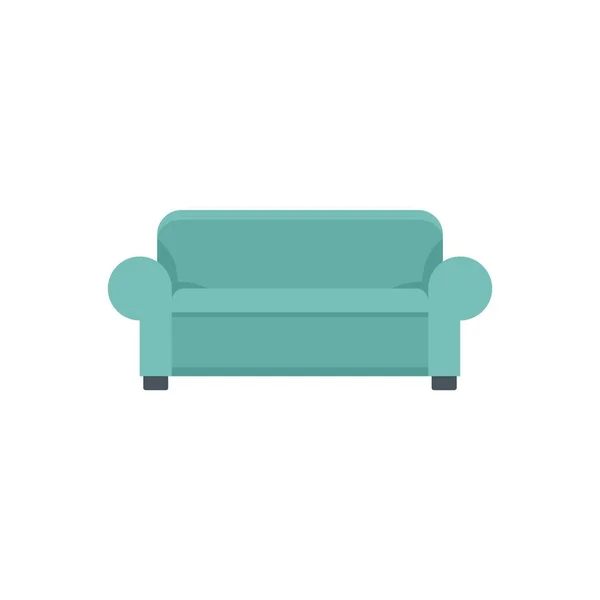 Nursing sofa icon flat isolated vector — стоковый вектор