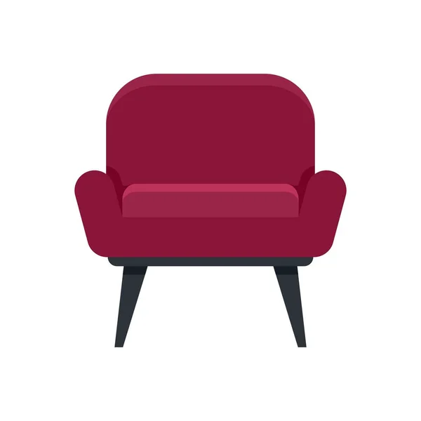 Nursing armchair icon flat isolated vector — Stockvector