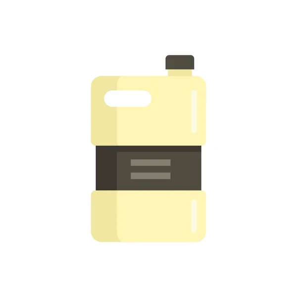 Bio fertilizer canister icon flat isolated vector — Διανυσματικό Αρχείο