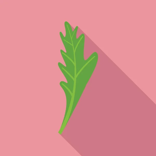 Parsley bunch icon flat vector. Herb leaf — Stock vektor