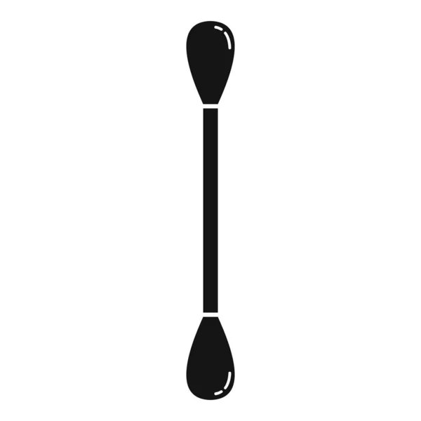 Ear clean stick icon simple vector. Cotton swab — Image vectorielle