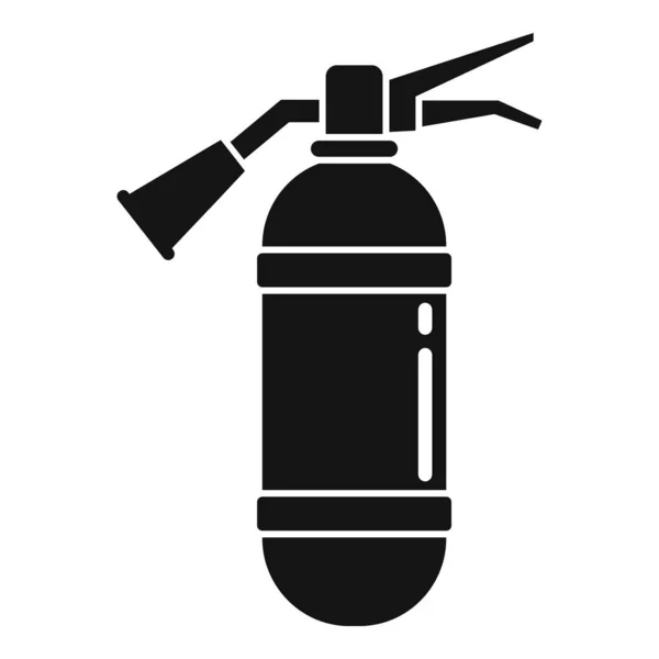 Icono extintor de incendios vector simple. Pictograma extinguir — Vector de stock