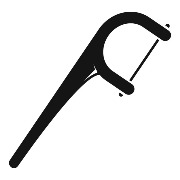 Icono de palillo personal vector simple. Picadientes — Vector de stock