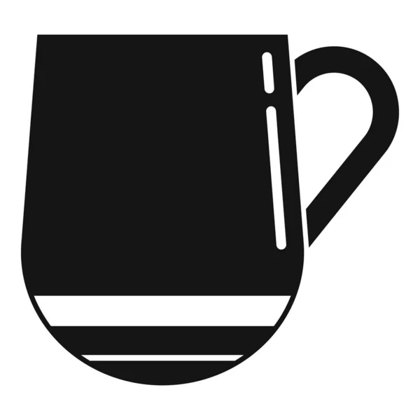 Brand mug icon simple vector. Hot cup — Stock Vector