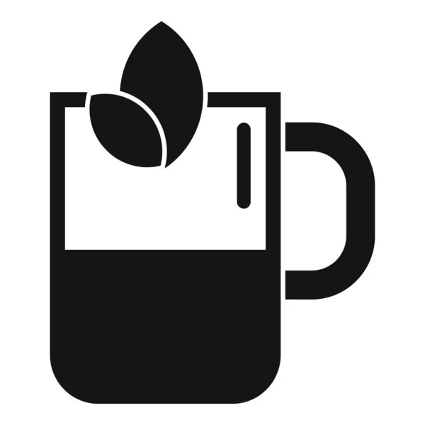 Jednoduchý vektor ikony čaje. Drink cup — Stockový vektor