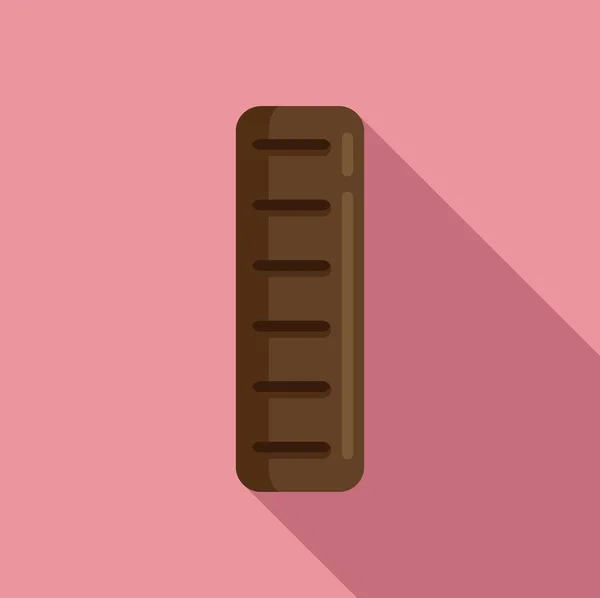 Gezonde snack bar pictogram platte vector. Voedselenergie — Stockvector