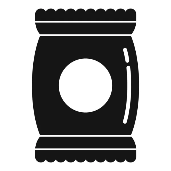 Haferflocken Imbiss Symbol einfachen Vektor. Gesunde Ernährung — Stockvektor