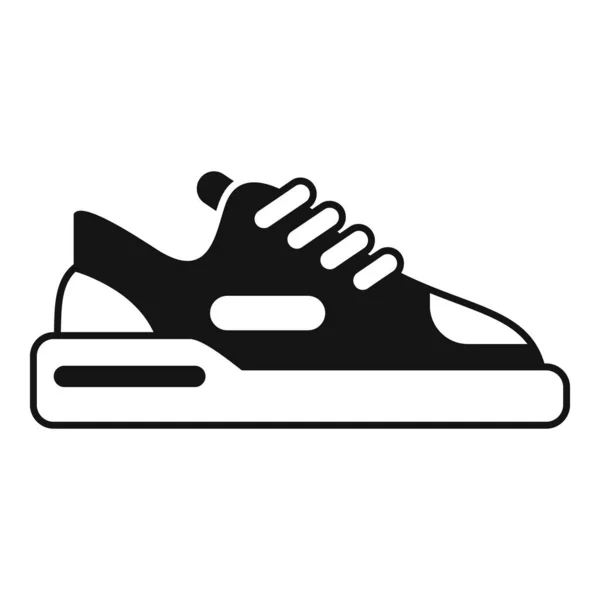 Sneaker ikon enkel vektor. Sportsko — Stock vektor