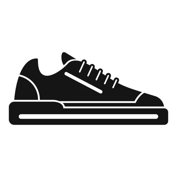 Sneaker sapato ícone vetor simples. Calçado de corrida —  Vetores de Stock