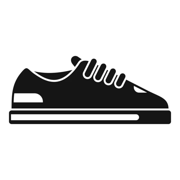 Sport sneaker icon simple vector. Fitness run — Stock Vector