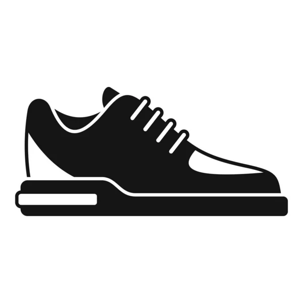 Kör sneaker ikonen enkel vektor. Sportsko — Stock vektor