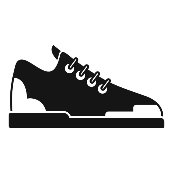 Fashion sneaker icon simple vector. Sport shoe — Stock Vector