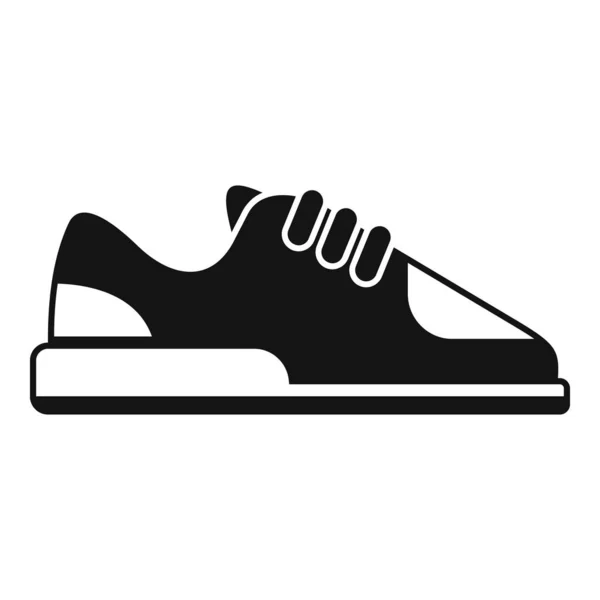 Tränare sneaker ikon enkel vektor. Sportsko — Stock vektor