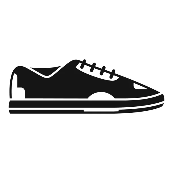 Hombre icono zapatilla simple vector. Zapato deportivo — Vector de stock