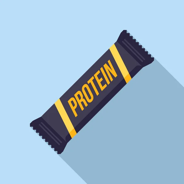 Protein energy icon flat vector. Sport nutrition — Stock Vector