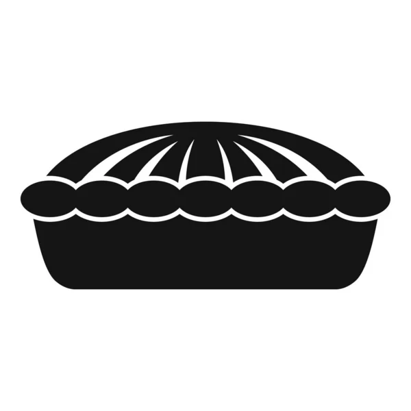 Απλό διάνυσμα εικονιδίου Cheesecake. Μηλόπιτα — Διανυσματικό Αρχείο