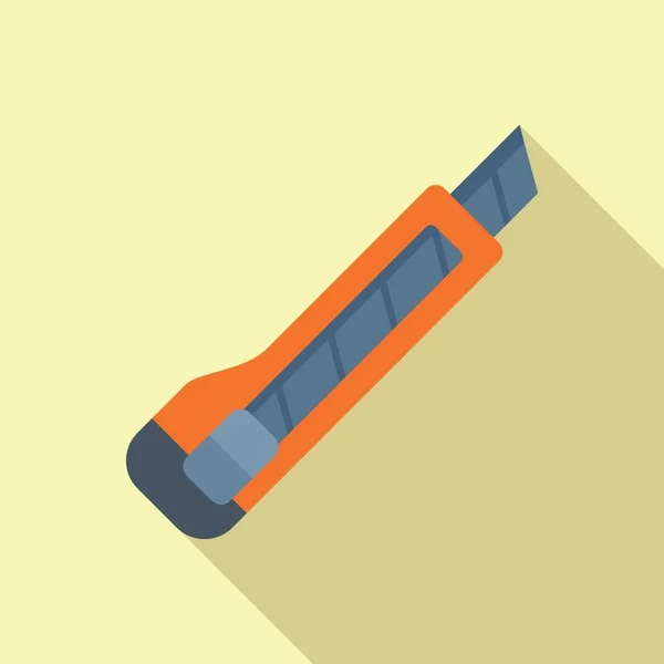Icono de cuchillo de ropa vector plano. Prenda de coser — Archivo Imágenes Vectoriales