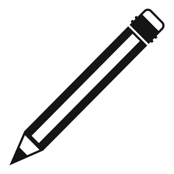 Clothing pencil icon simple vector. Repair tailor — Stock Vector